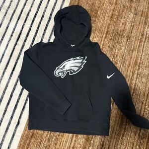 Nike Black Women's Sweater with Logo Eagles!!